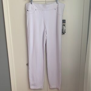 New Vintage Nygard Slims by Bianca Nygard White Slim Curve Skinny Pants Size XL